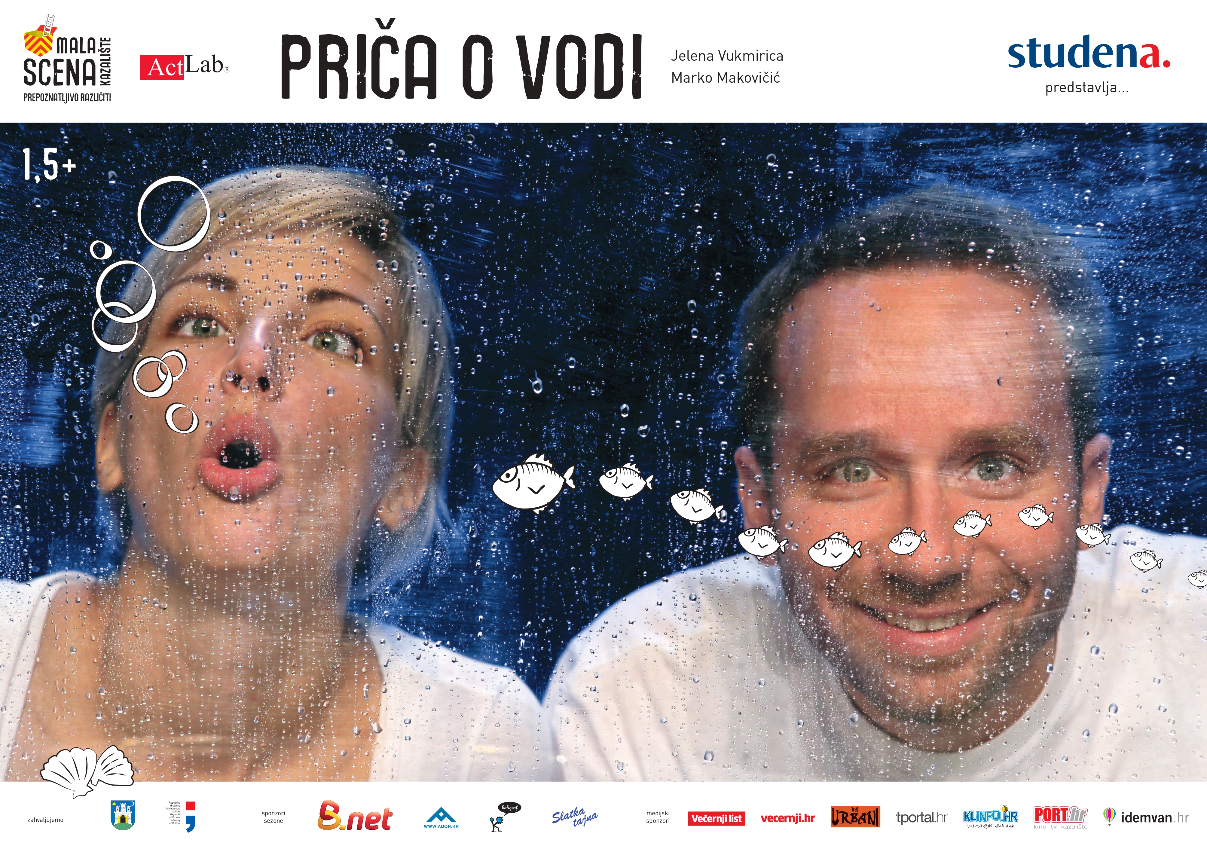 Kazalište Mala scena: Priča o vodi (26. 9. 2025.)