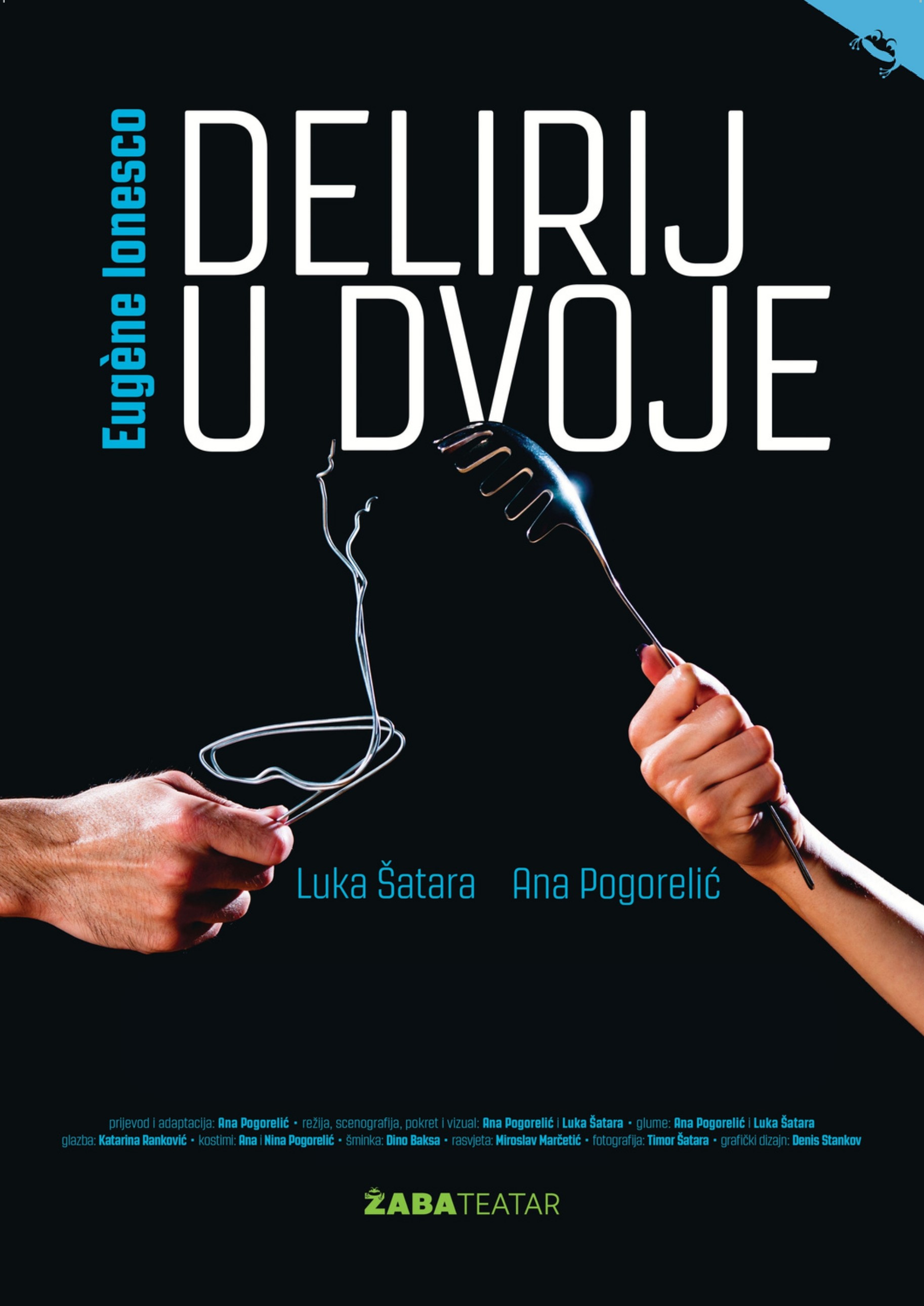 ŽabaTeatar: Delirij u dvoje (12. 6. 2025.)