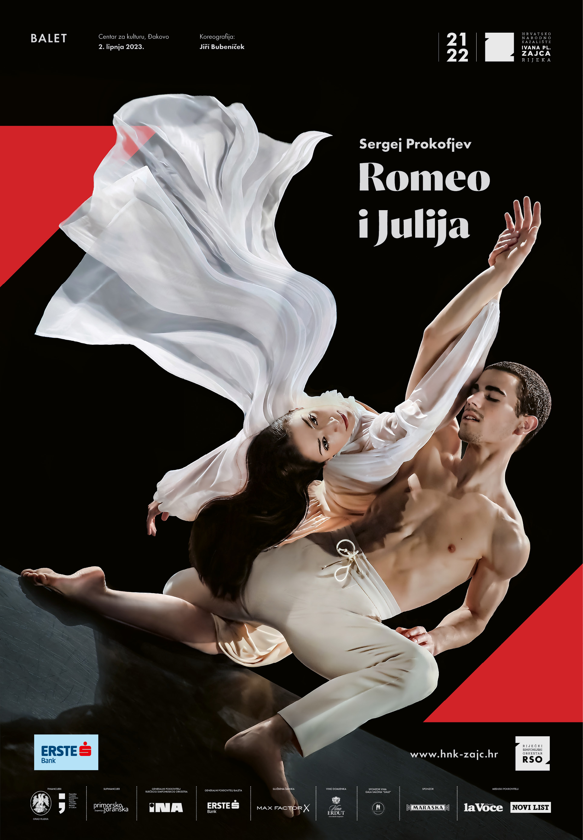 HNK Ivana pl. Zajca Rijeka: Romeo i Julija (2.6.2023.)